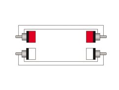 ProCab CLA800/10 - 2x RCA - 2x RCA - 10m