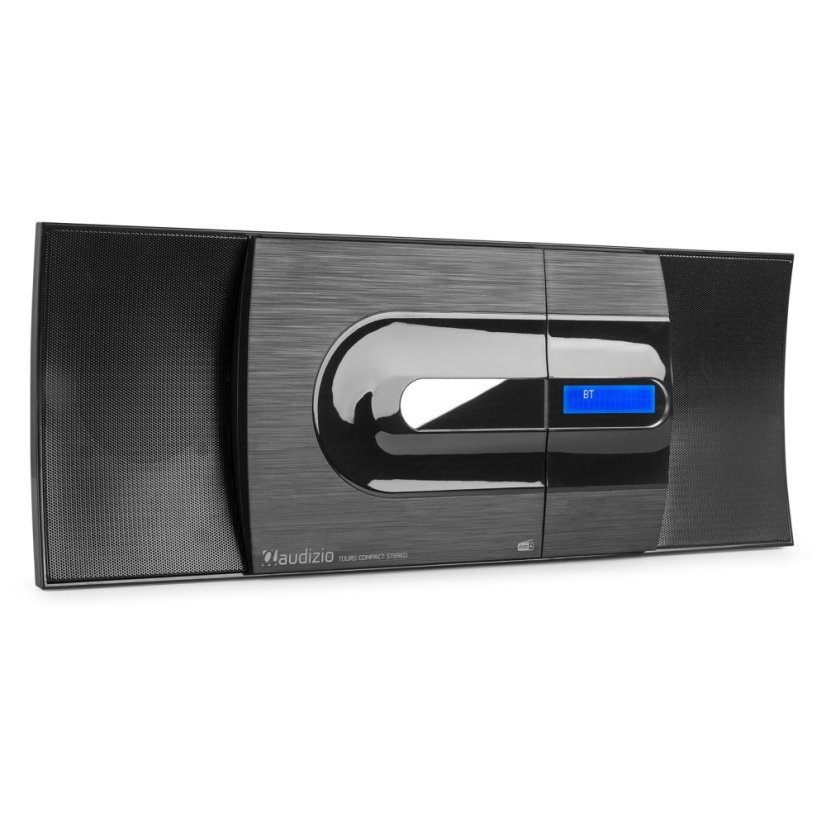 Audizio Tours Stereo HiFi System DAB+, Barva černá