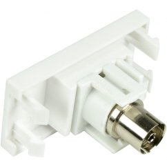 AV:Link Modul nástěnného rámečku, koaxiální zásuvka