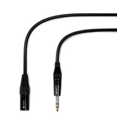 Power Dynamics CX44-12 Kabel XLR samec - 6,3 stereo 12 m