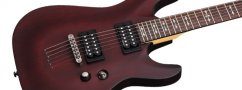 SCHECTER Omen 6, Rosewood Fingerboard - Walnut Satin