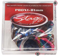 Stagg PBOX1-81, krabice trsátek 100ks, 0.81mm