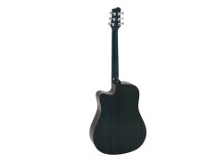 Dimavery STW-90, elektroakustická kytara typu Dreadnought, modrá