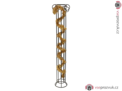 Řetěz vánoční, zlatá metalíza, 7,5 x 200 cm