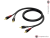 ProCab CLA800/1,5 - 2x RCA - 2x RCA - 1.5m