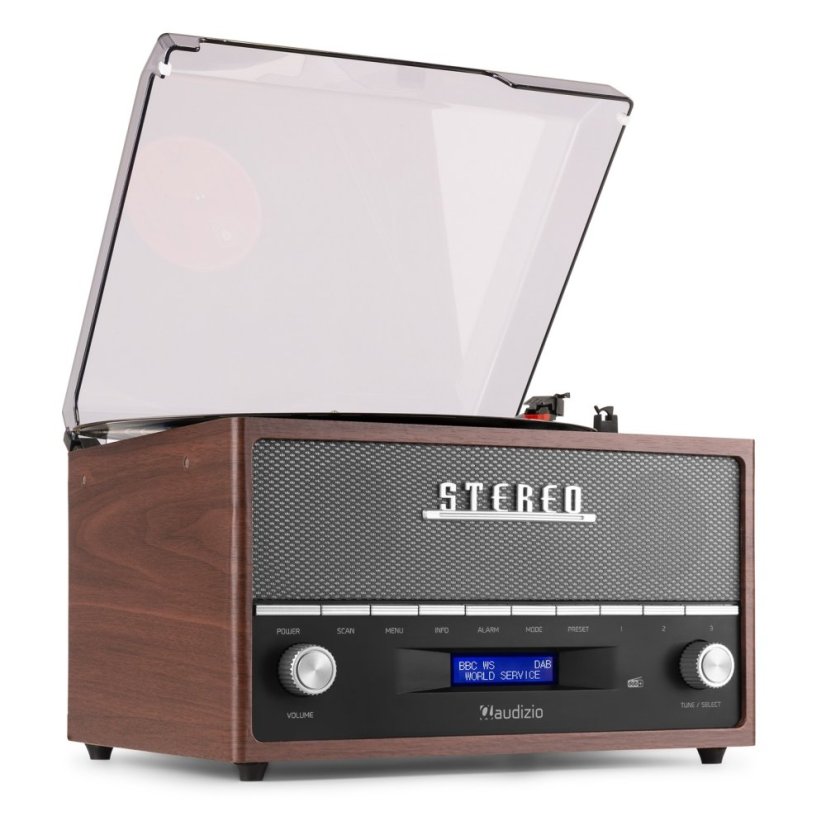 Audizio Frisco Retro Record Player DAB+ Radio