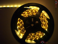 LED páska SMD3528, teplá bílá, 12V, 5m, 120 LED/m