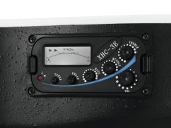 Dimavery RB-300, kytara elektroakustická typu Ovation, modrá