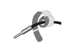 Adam Hall KLETT20-200-BLU 10ks v balení