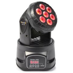 BeamZ LED MHL74 Mini otočná hlava wash 7X 10W 4-IN-1 LED