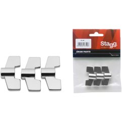 Stagg 13I-HP, křídlová matka, 8 mm, 3ks