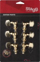 Stagg KG371GD, ladící mechanika pro elektrickou/akustickou kytaru