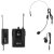 Vonyx WM55B Wireless bodypack microphone Plug-and-Play set UHF