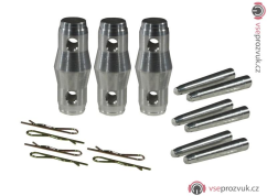 Trilock E-GL montážní sada, 3x spojka, 6x kolík, 6x závlačka