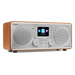 Audizio Foza Wi-Fi internet radio s DAB+, silver