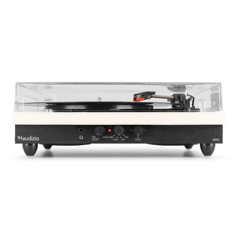 Audizio RP113C Gramofon s BT in/out, krémový
