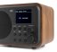Audizio Milan přenosné rádio FM/DAB+ s baterií, dřevo