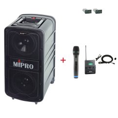 MIPRO MA-929 PLUS + ACT-32H + MU-55L – ruční a klopová sada, černá