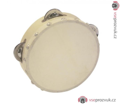 Dimavery DTH-604 tamburína 6", 4 plíšky