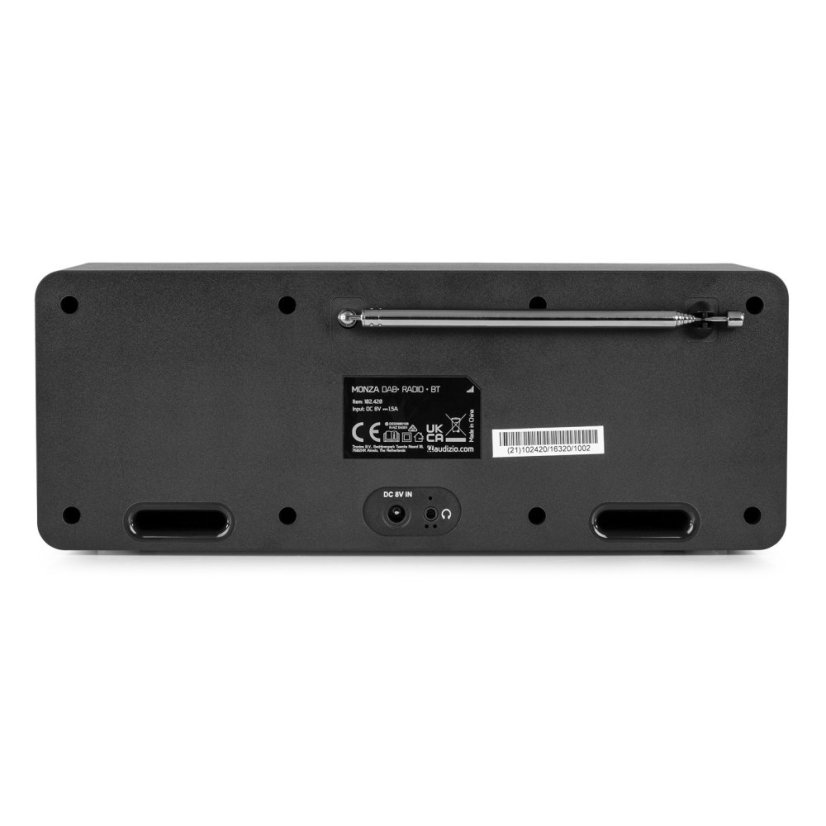 Audizio Monza DAB+ stereo rádio s Bluetooth, černé