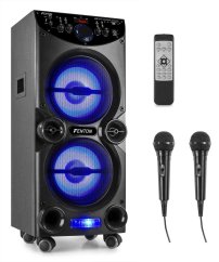 Fenton LIVE2104 karaoke stanice na kolečkách 2x 10”