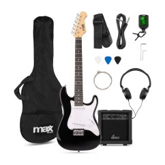 Max GigKit Junior 3/4 — set elektrické kytary pro děti s kombem 20 W (8–12 let)