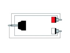 ProCab CLA711/10 - Jack 3.5 - 2x RCA - 10m