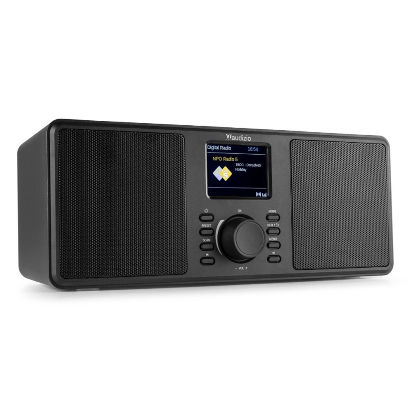 Audizio Monza DAB+ stereo rádio s Bluetooth, černé