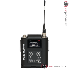 Wisycom MTP60 UHF analog profesionální kapesní vysílač - Frekvence B7 470 - 663 MHz