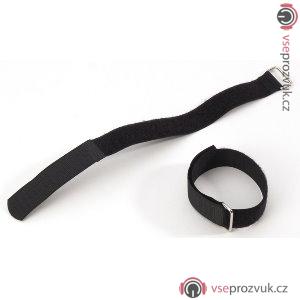 ADAM HALL VR2020BLK Svazovač kabelů - suchý zip 20x2cm, černý