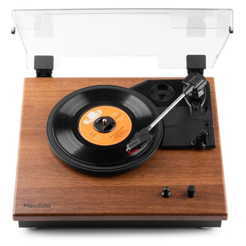 Audizio RP112L Record player BT in/out light wood