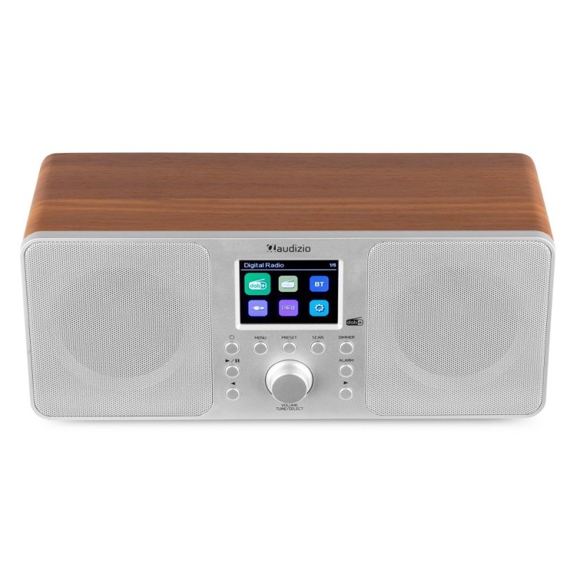 Audizio Genua DAB+ Stereo radio silver