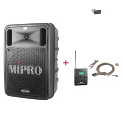 MIPRO MA-505 + MU-55LS – klopová všesměrová sada, tělová