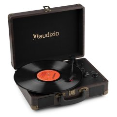 Audizio RP116DW Record player briefcase with BT In/Out