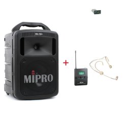 MIPRO MA-708 + MU-53HNS – náhlavní kardioidní sada, tělová