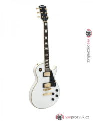 Dimavery LP-520 elektrická kytara, bílá