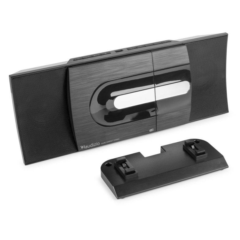 Audizio Tours Stereo HiFi System DAB+, Barva černá