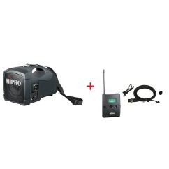 MIPRO MA-101B + MU-55L – klopová všesměrová sada, černá