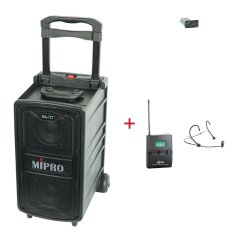 MIPRO MA-727 + MU-53HN – náhlavní kardioidní sada, černá