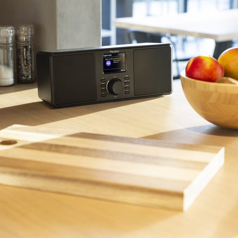 Audizio Monza DAB+ stereo rádio s Bluetooth, černé