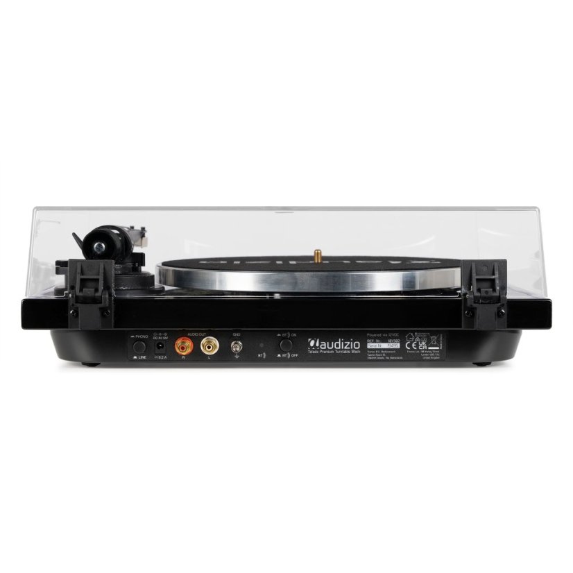 Audizio Toledo premium turntable, black