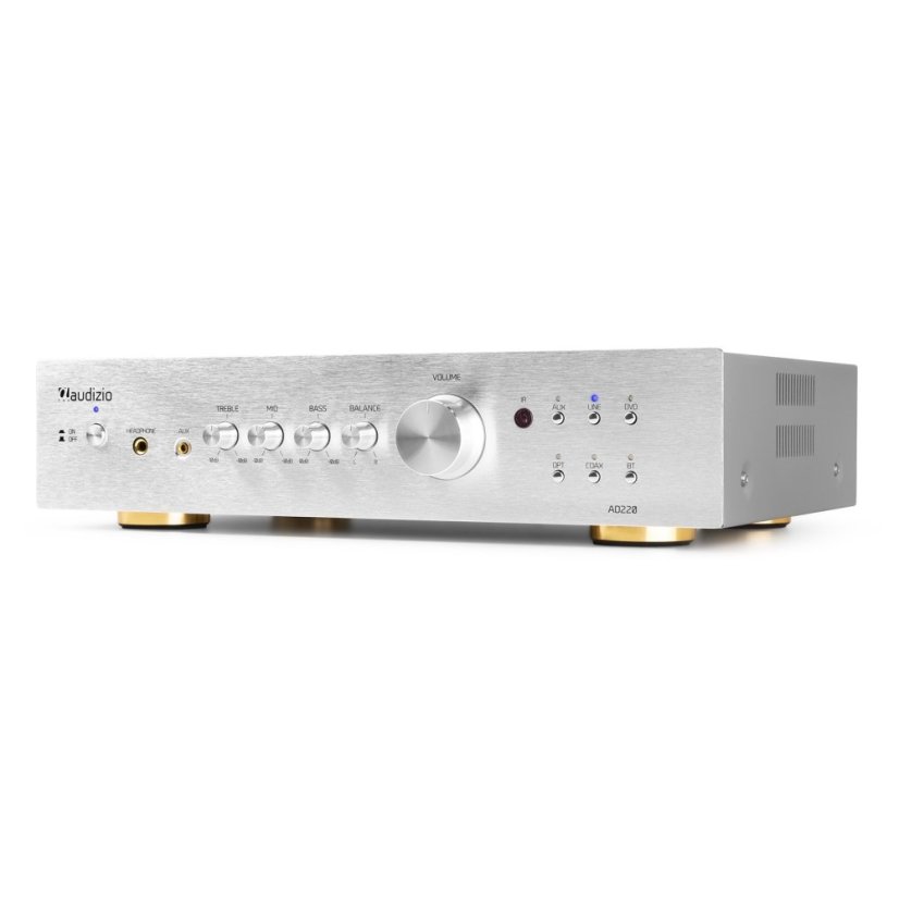 Audizio AD220A 2-Kanálový HiFi zesilovač Alu s optikou