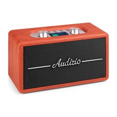 Audizio Tune60 — retro rádio DAB+ / FM (Bluetooth, USB, microSD, provoz na baterie)