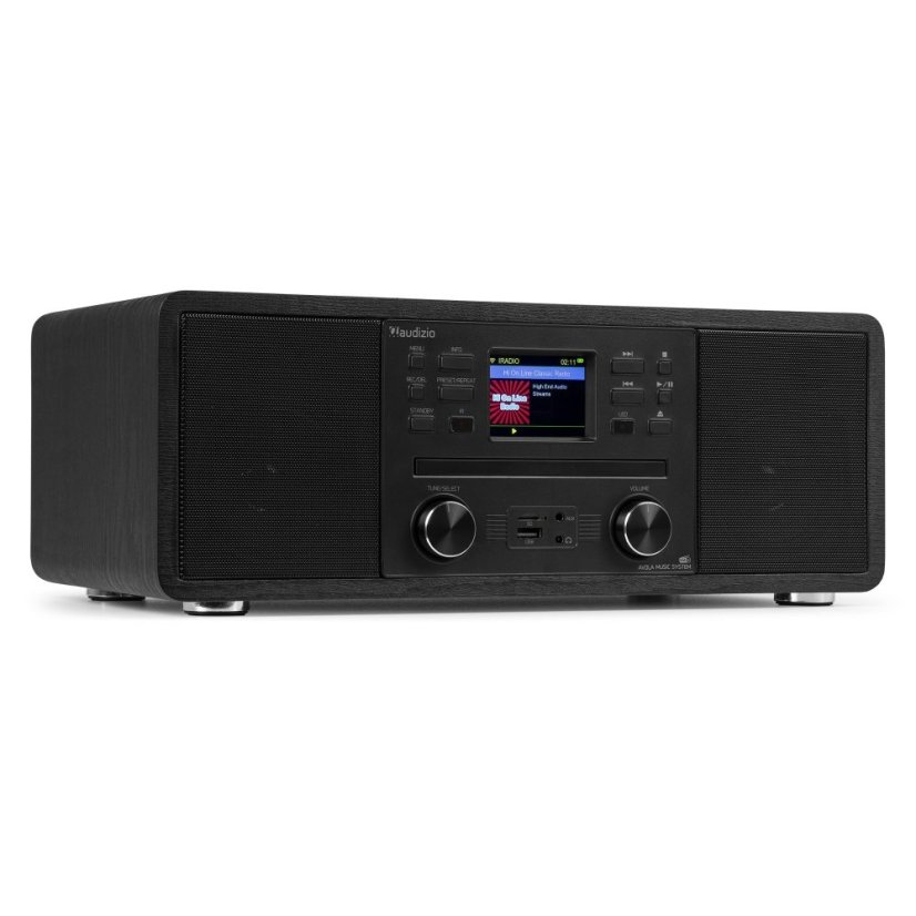 Audizio Avola Digital music system CD/BT/DAB+/Internet black