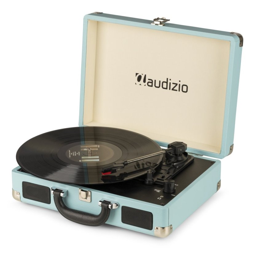Audizio RP114BL Record player briefcase blue