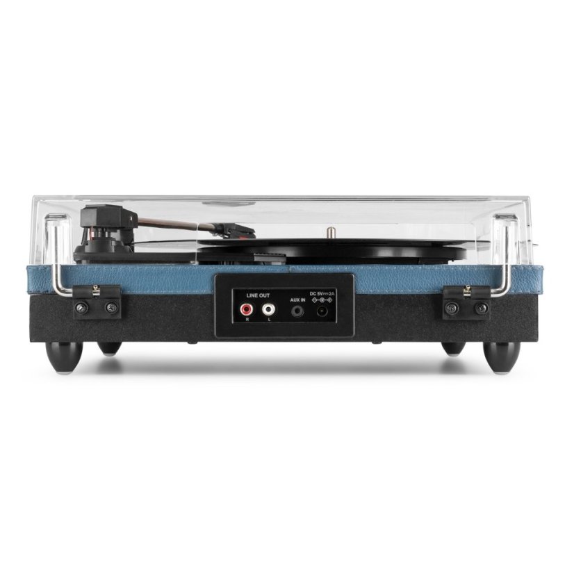Audizio RP113D Gramofon s BT in/out, tmavě modrý