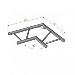 BeamZ P32-C21H Duo Truss 2-way 90"