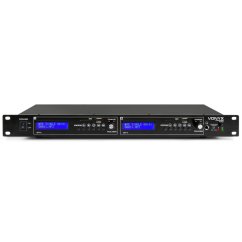 Vonyx VX2USB MK2 Dvojitý multimediální přehrávač USB/SD/BT
