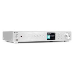 Audizio Adria Wi-Fi internetové rádio s DAB+ a Bluetooth, hliník