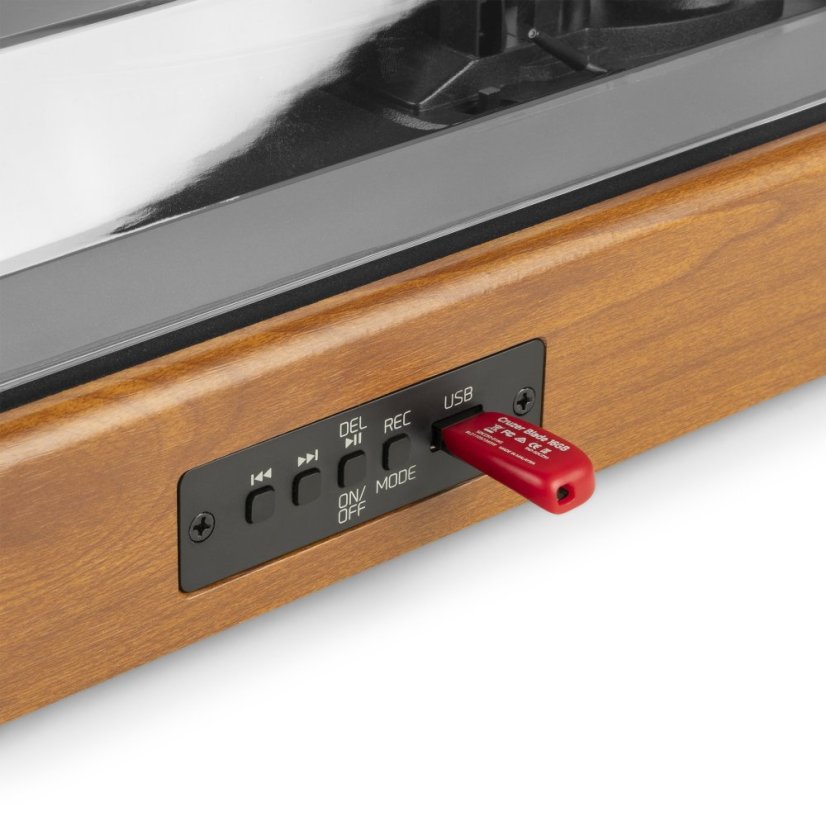 Audizio RP335 Vintage gramofon s reproduktory, wood